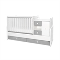 Bed MiniMAX NEW white+stone grey